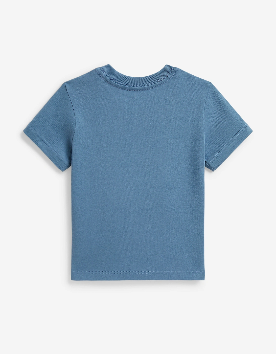 Baby Boys Polo Bear Graphic Print T-Shirt in Blue