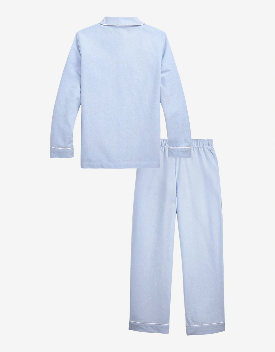 Boys Oxford Pyjama Set in Blue