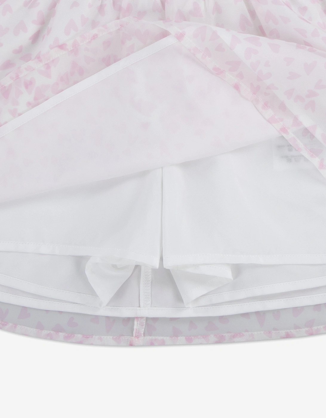 Girls Emerson Organza Skort in Pink