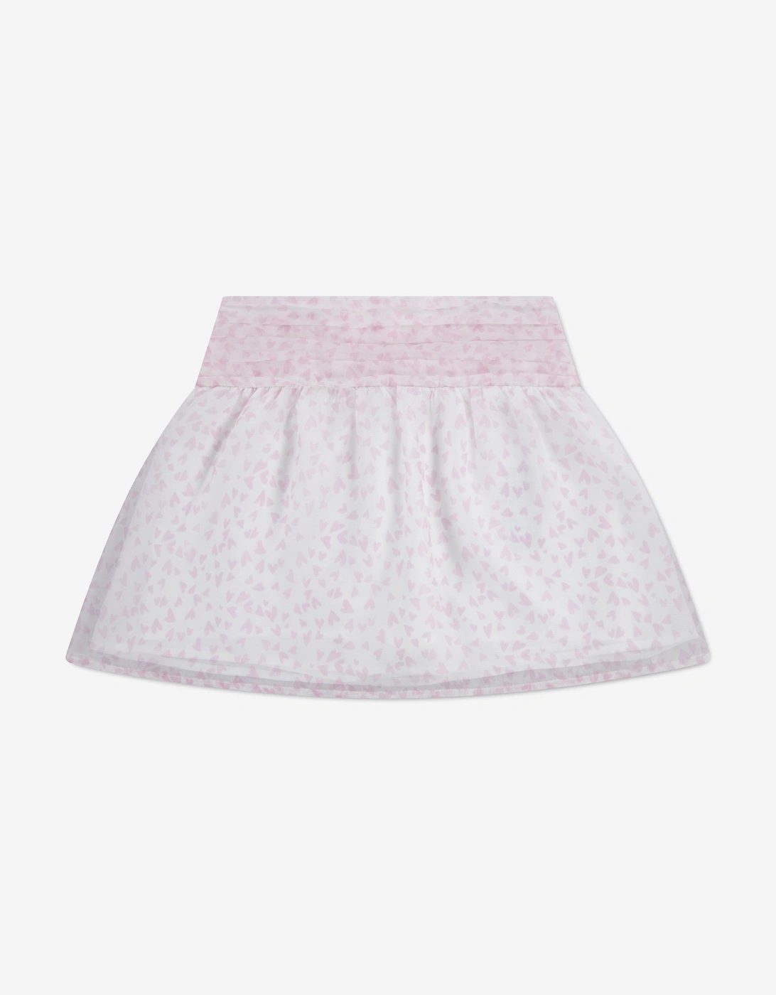 Girls Emerson Organza Skort in Pink, 6 of 5