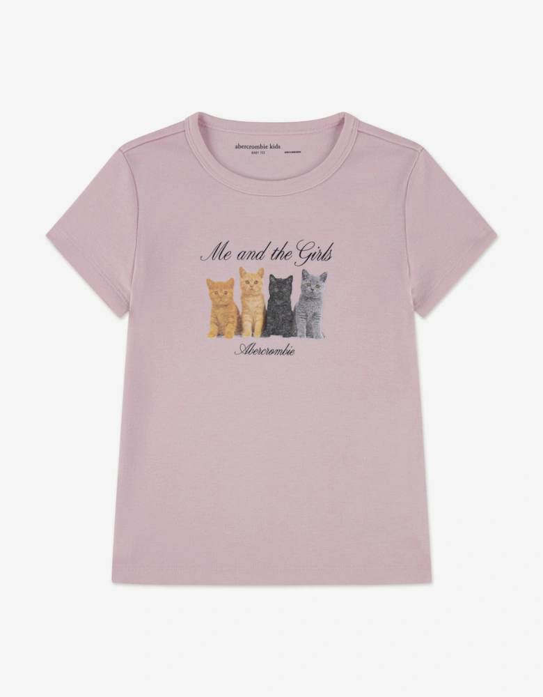 Girls Me & The Girls T-Shirt in Pink