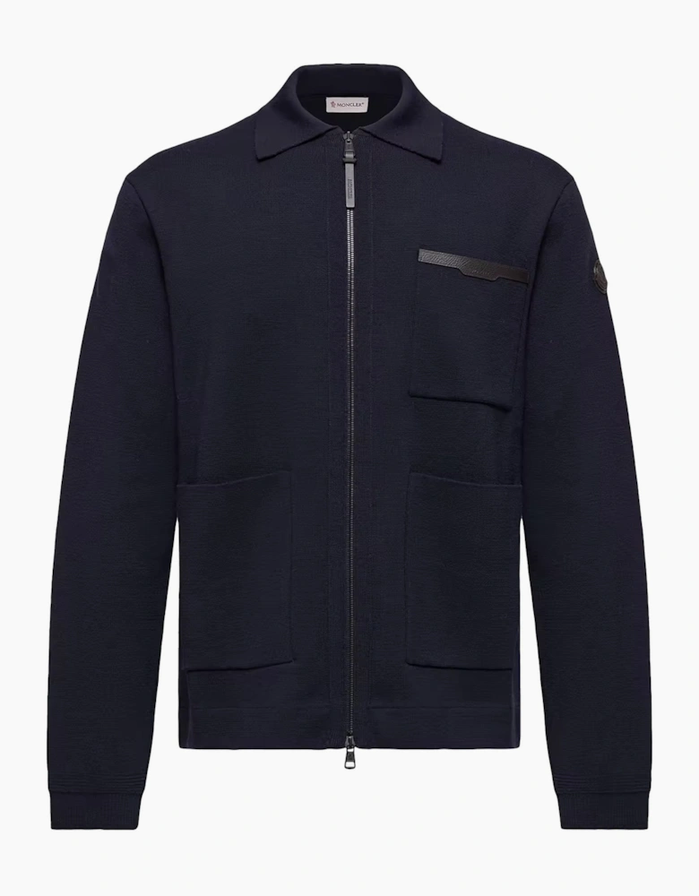 POCKET DETAIL CARDIGAN