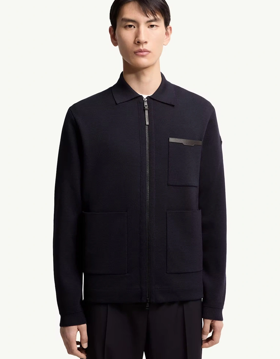 POCKET DETAIL CARDIGAN