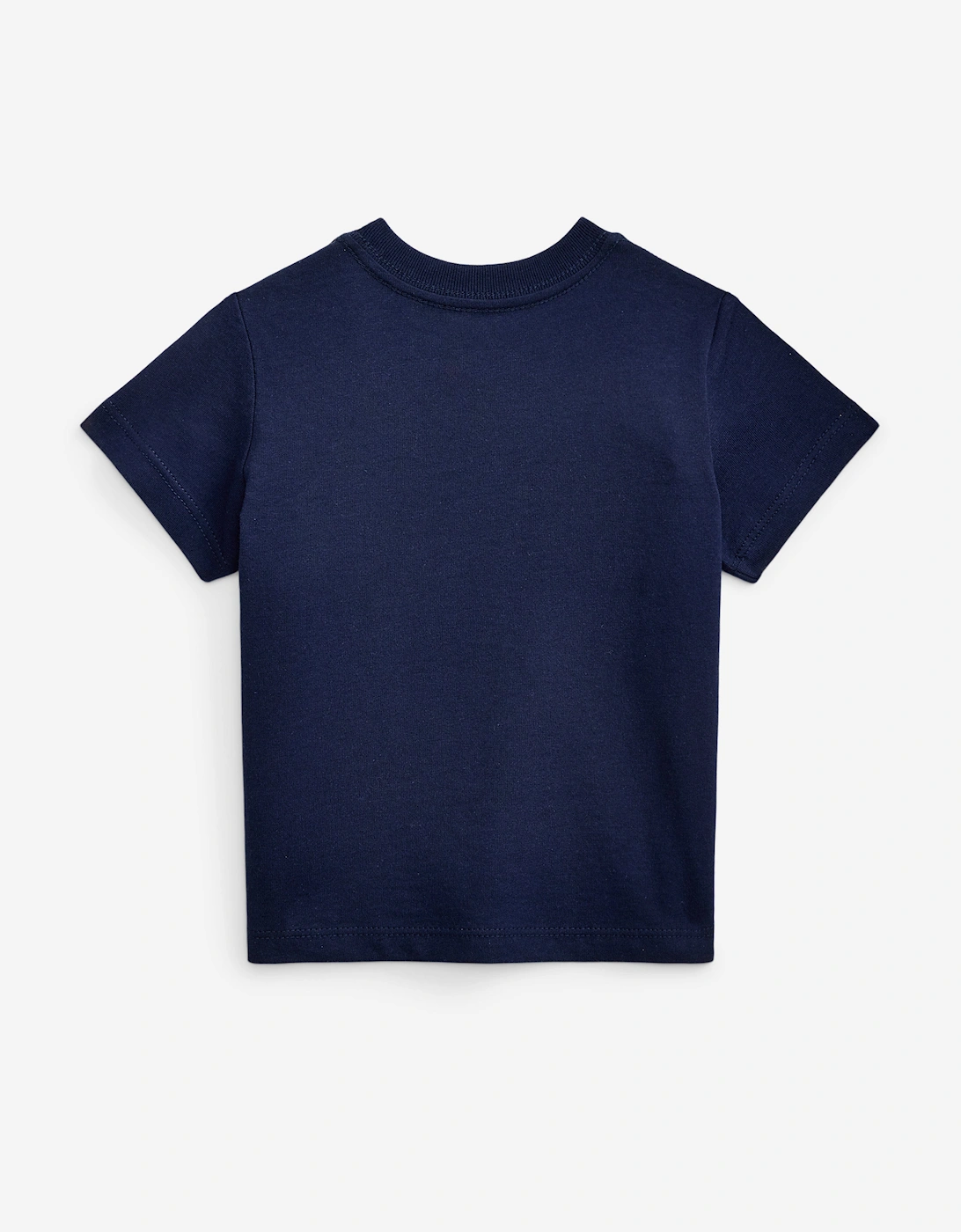Baby Boys Polo Bear Jersey T-Shirt in Navy