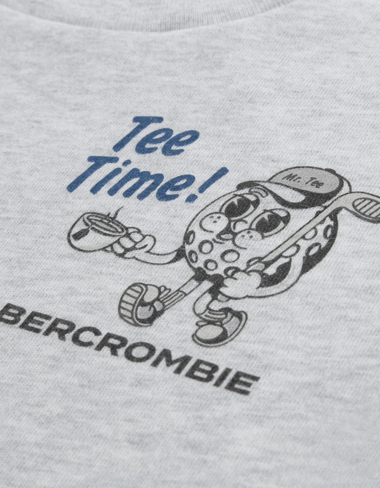 Boys Tee Time T-Shirt in Grey