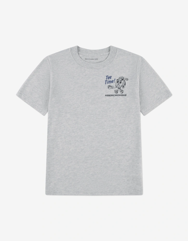 Boys Tee Time T-Shirt in Grey