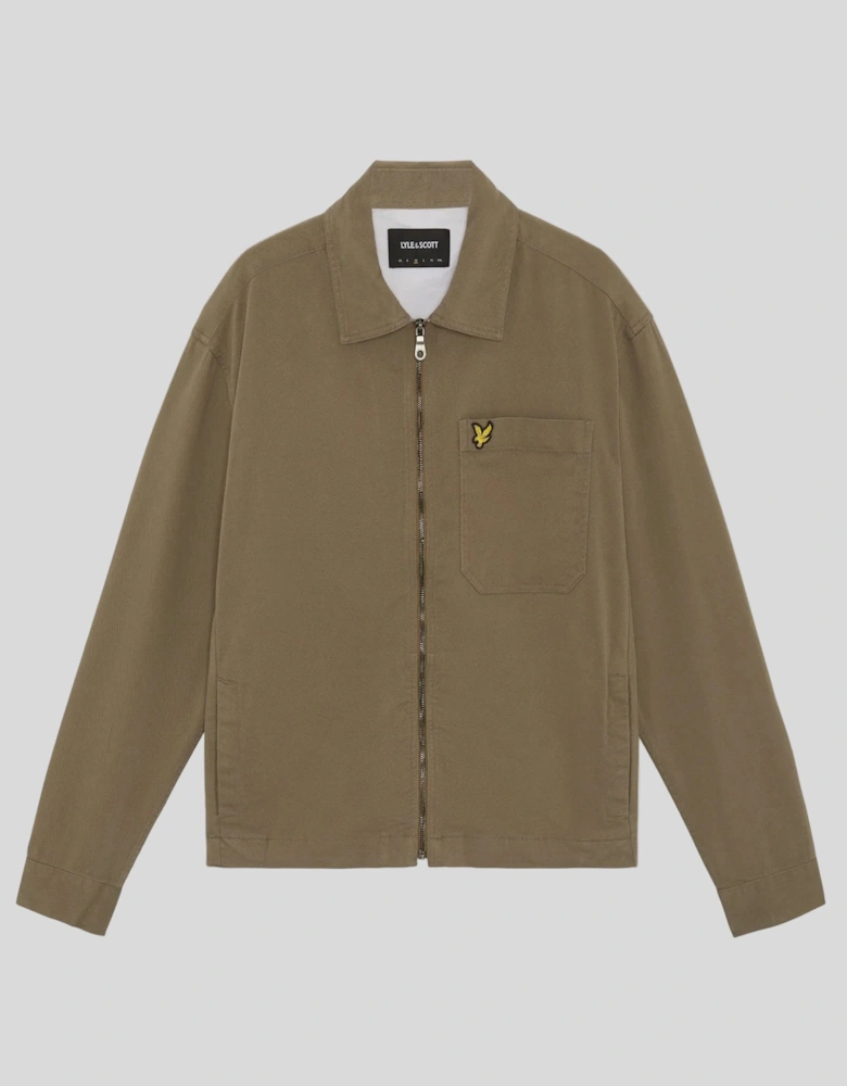 Lightweight Enzyme Wash Overshirt