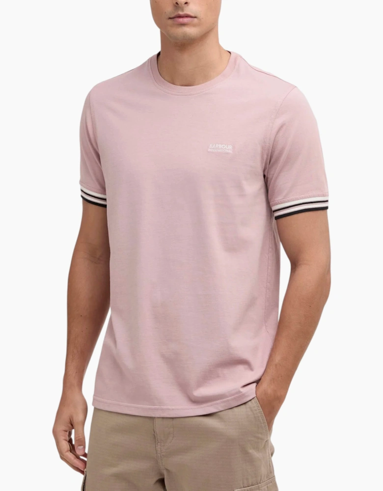 Mens B.Intl Burnwood Tipped Cuff T-Shirt