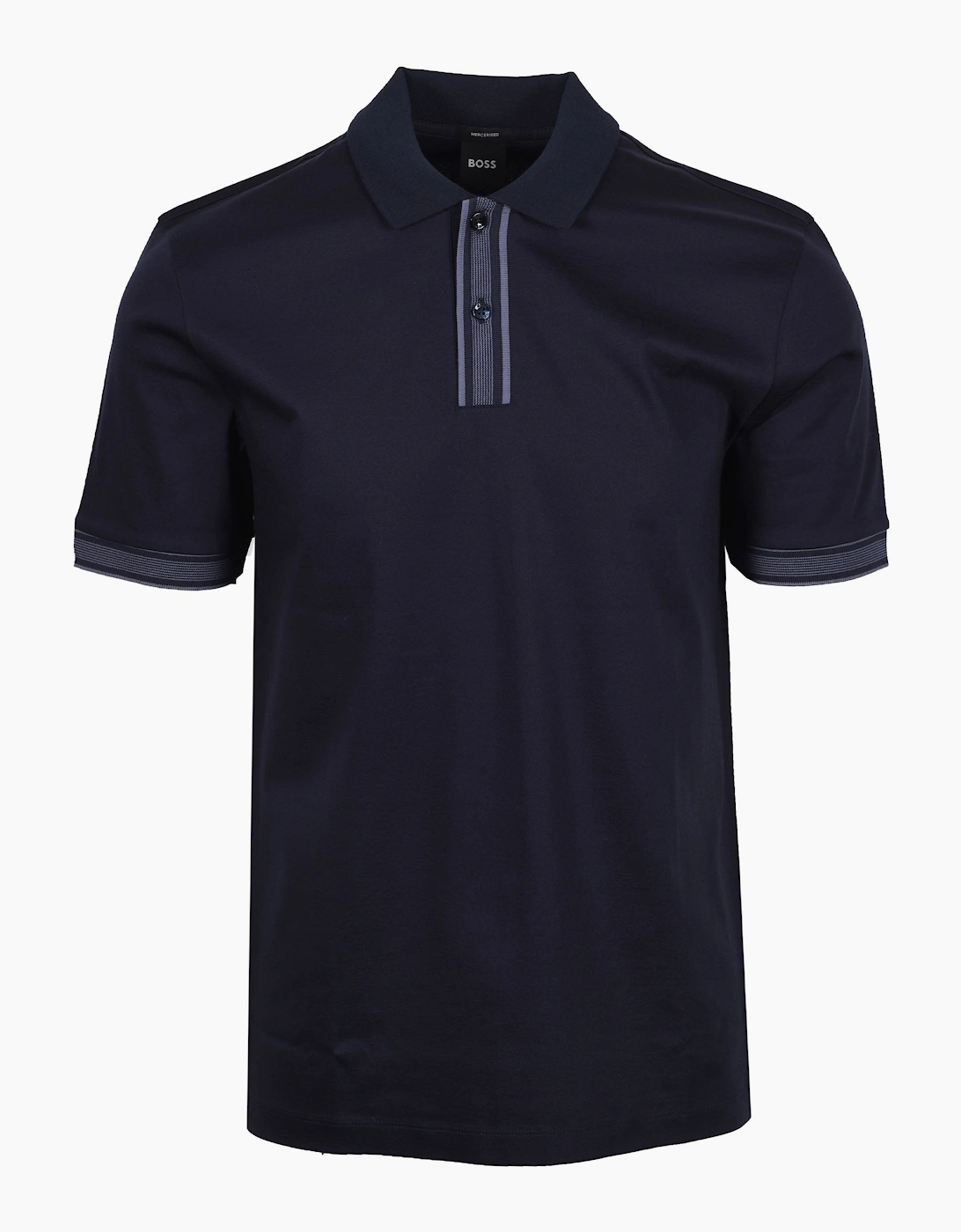 Hugo Boss Men's Boss Black H-Parlay 238 Polo Dark Blue - Navy - Size, 38