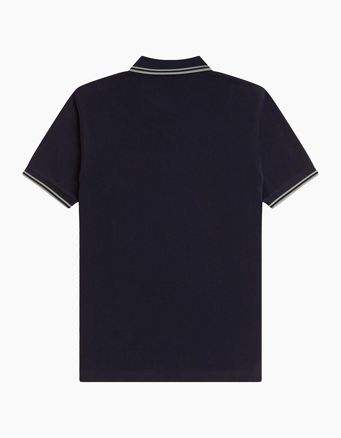 Twin Tipped Polo Shirt Navy/ Seagrass/Seagrass