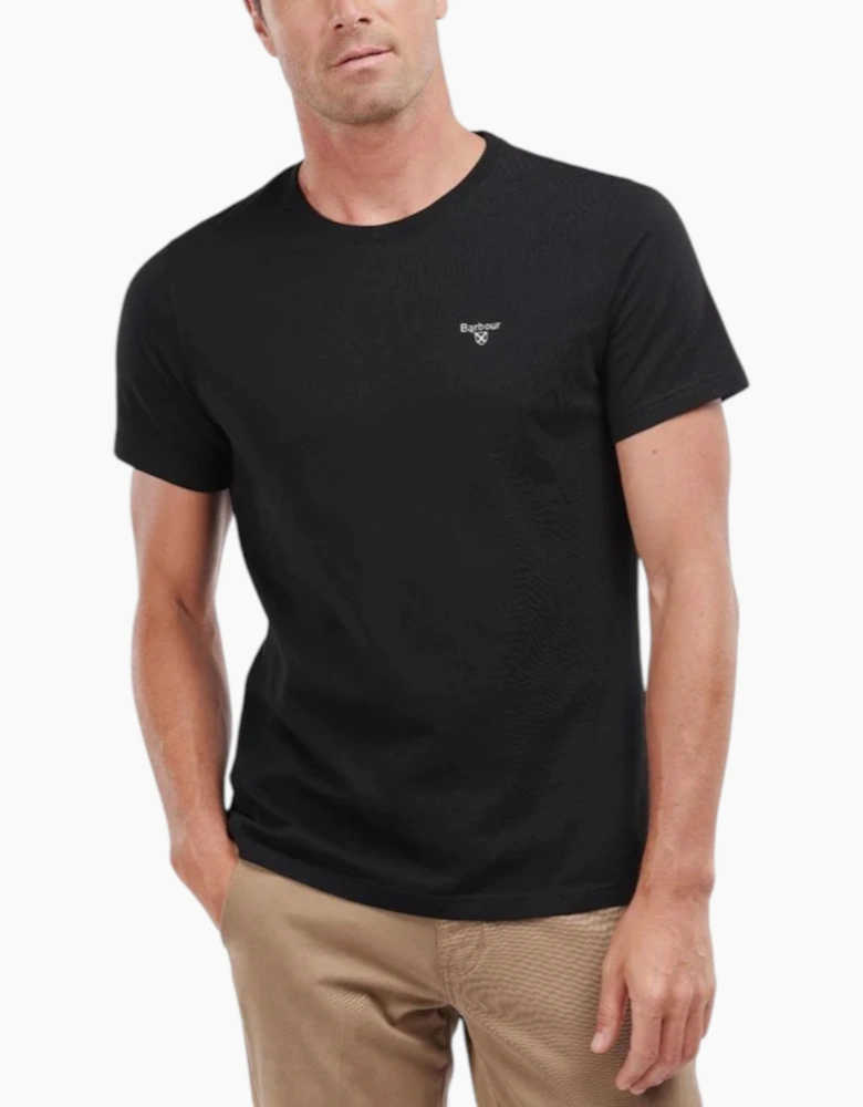 Mens Essential Sports T-Shirt Crew Neck Regular Fit Soft Cotton T-Shirts