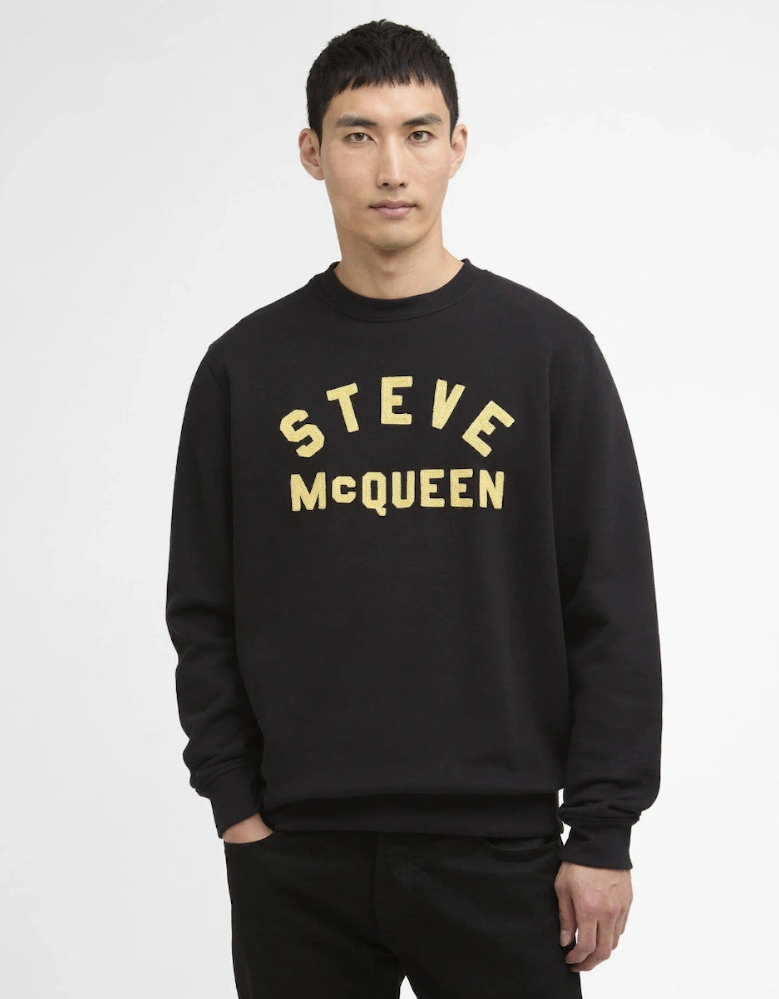 Chainstitch Sweatshirt BK11 Black