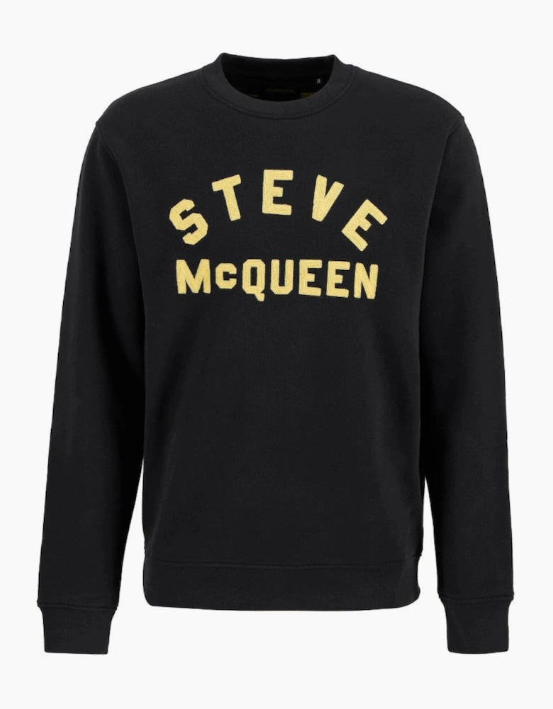 Chainstitch Sweatshirt BK11 Black