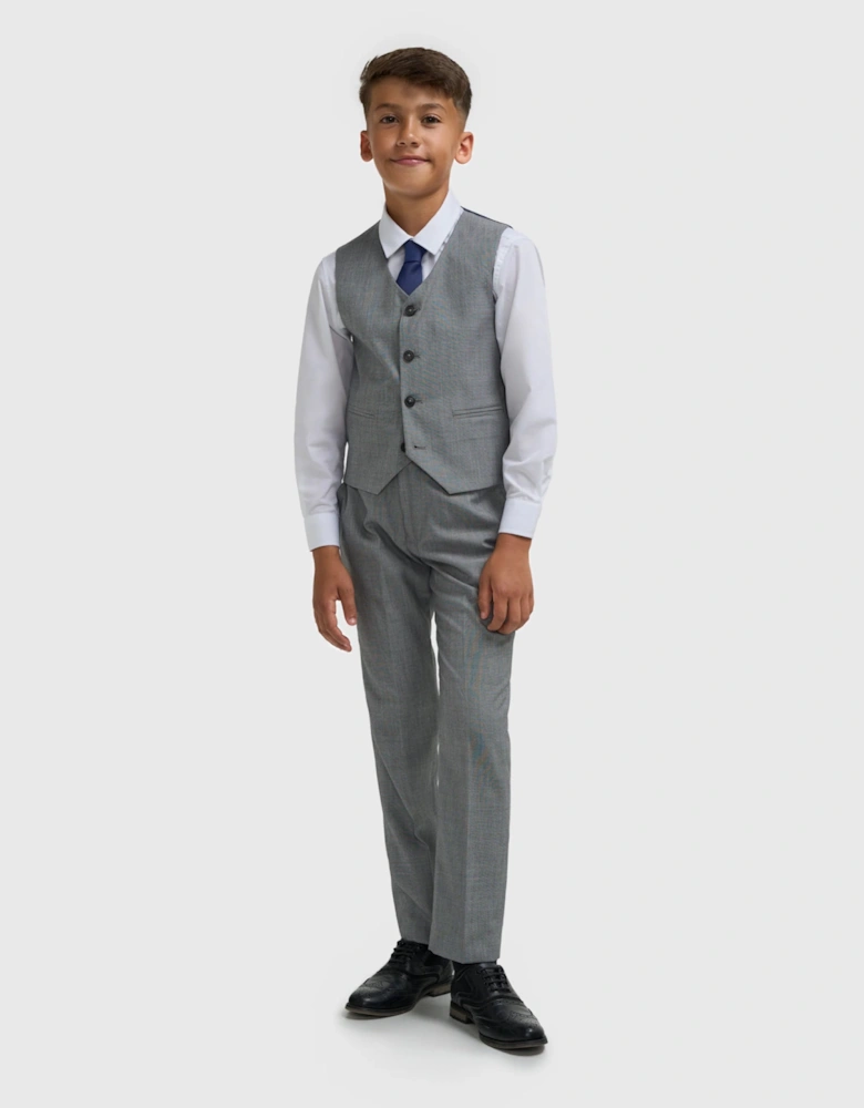 Boys ‘Reegan’ Dark Grey 3 Piece Occasion Suit