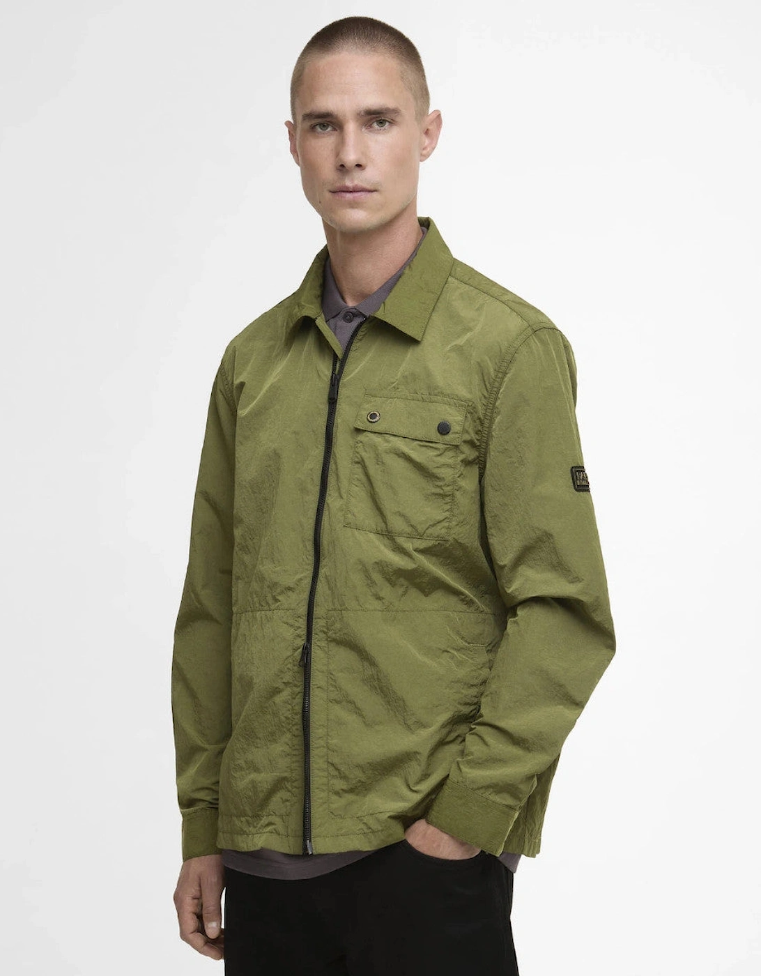 Inline Overshirt OL57 Cable Olive