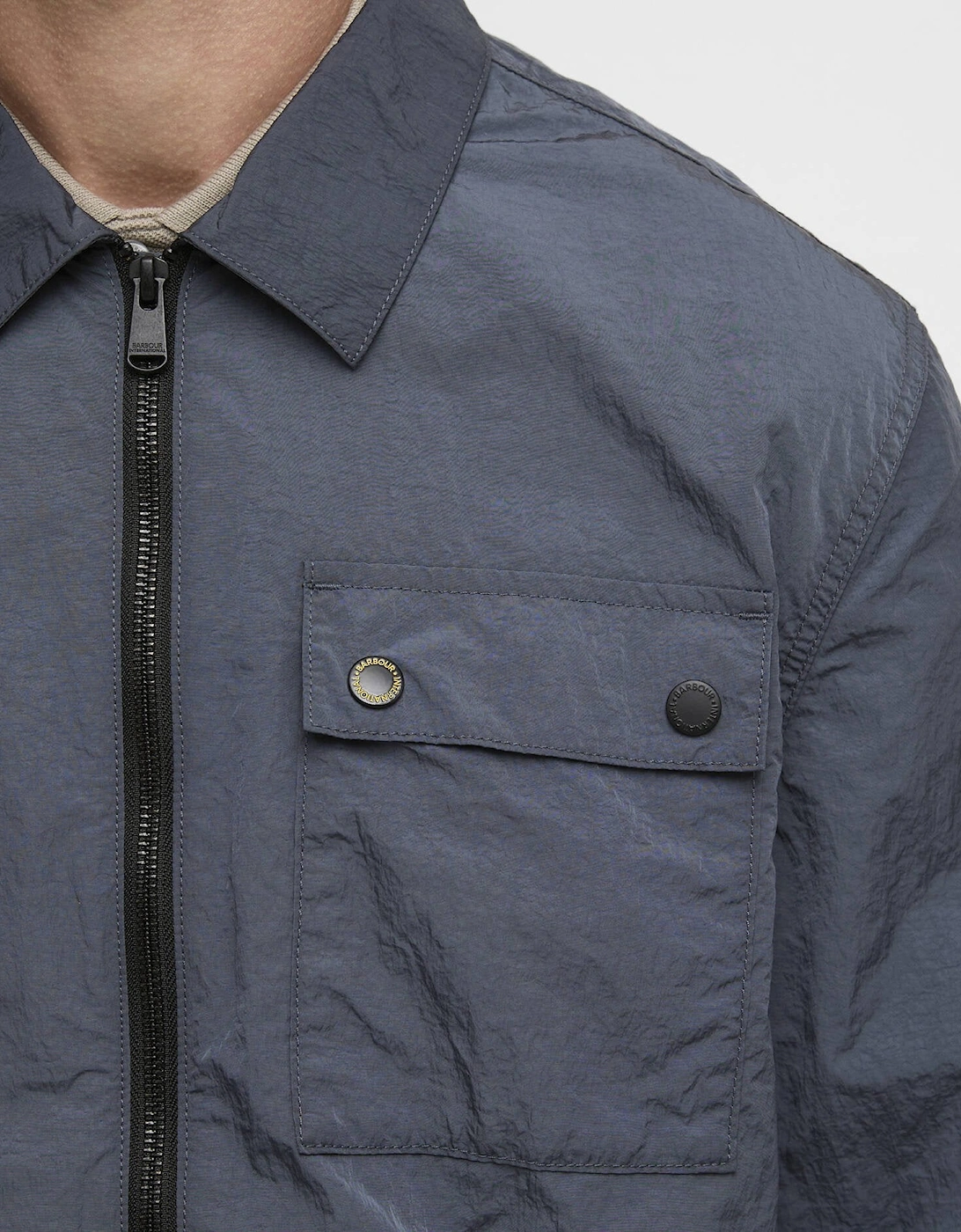 Inline Overshirt GY13 Storm Grey