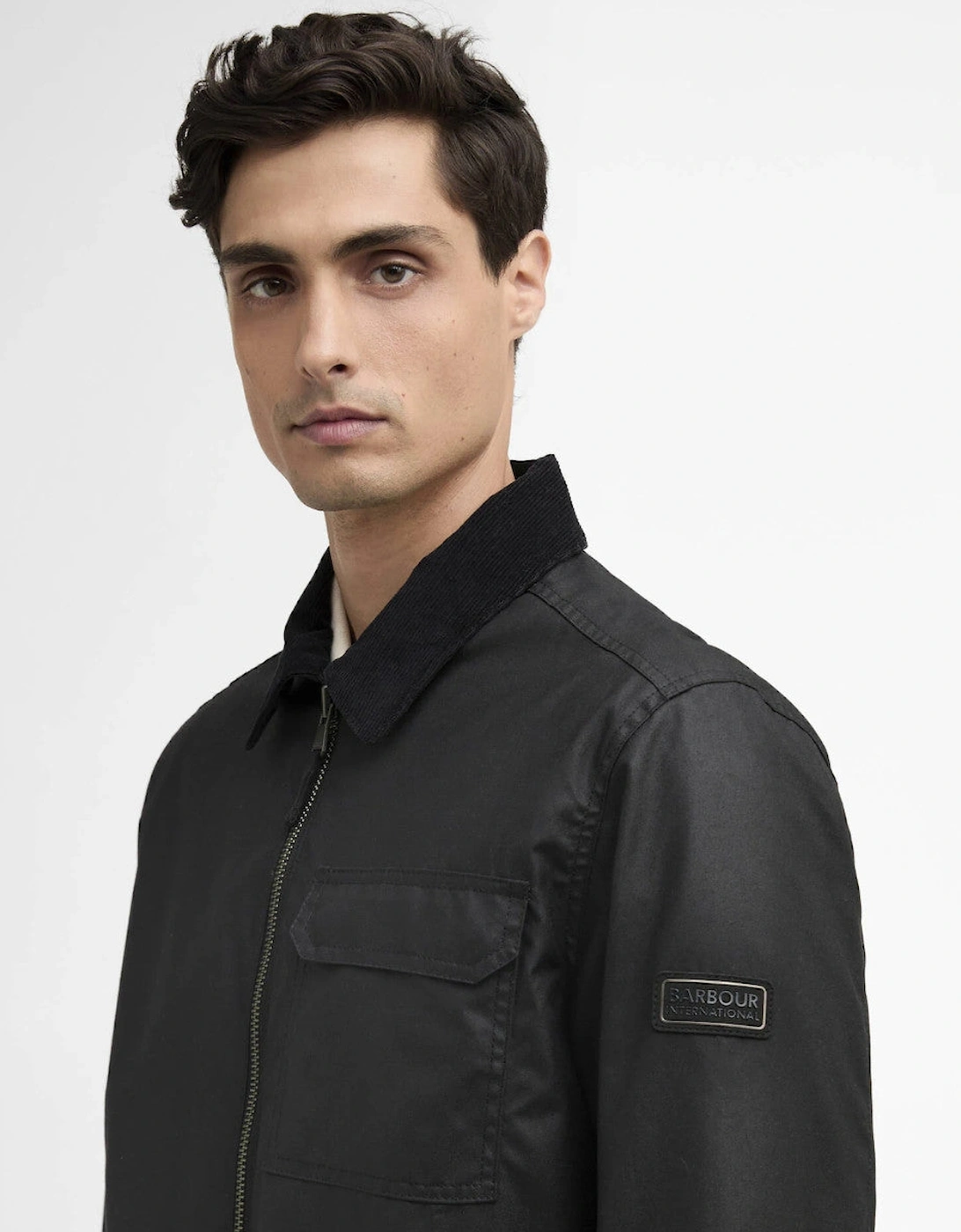 Maze Wax Jacket BK71 Black