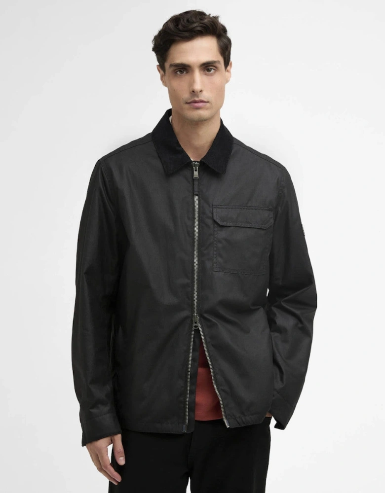 Maze Wax Jacket BK71 Black