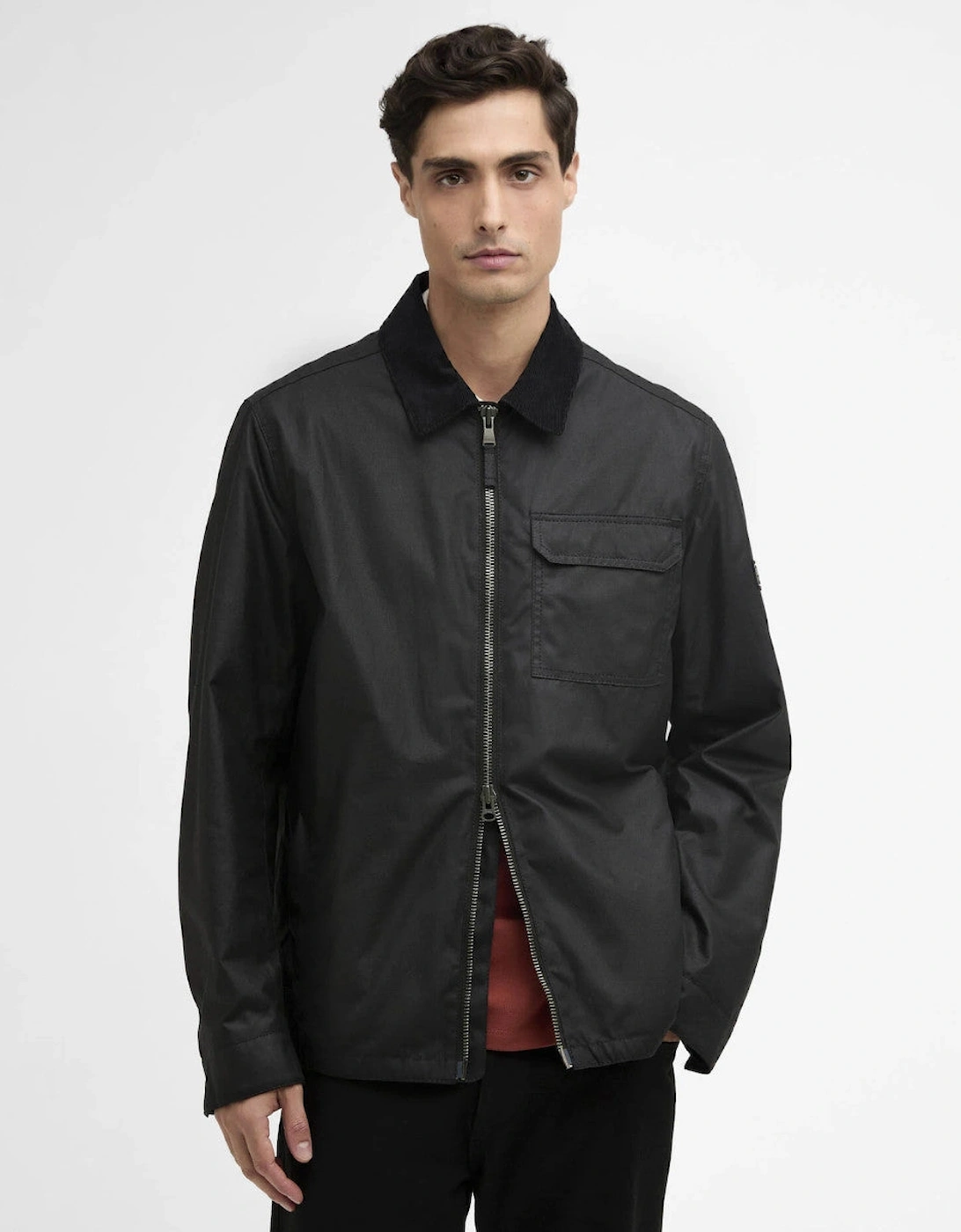 Maze Wax Jacket BK71 Black