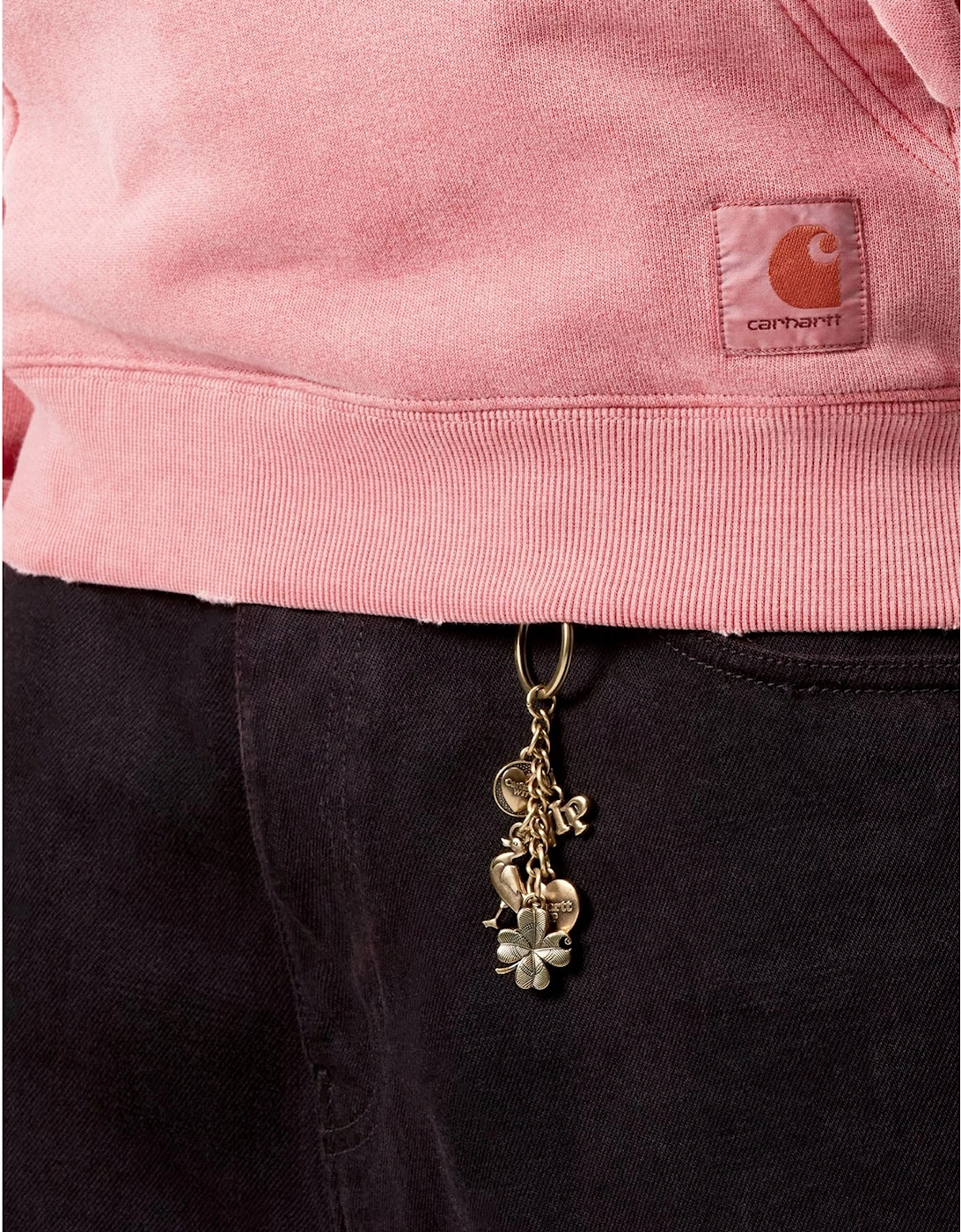 Charms Keychain Gold