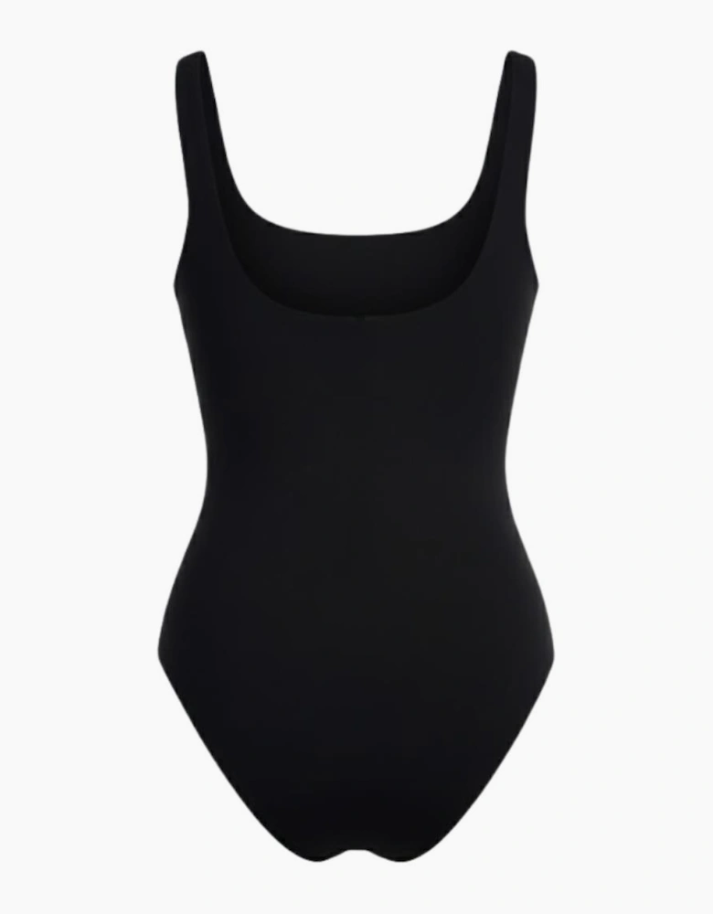 Selene Sea Shell Swimsuit in Black