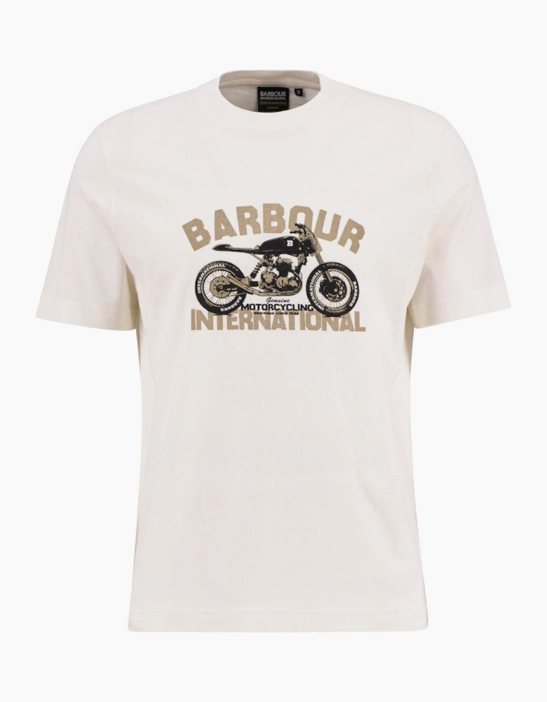 Shifter Graphic Print T-Shirt WH32  Whisper White