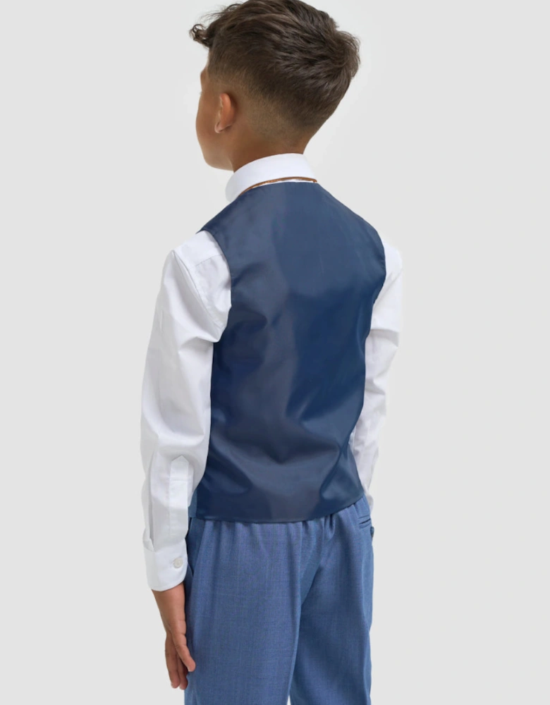 Boys ‘Bluejay’ Blue 3 Piece Occasion Suit