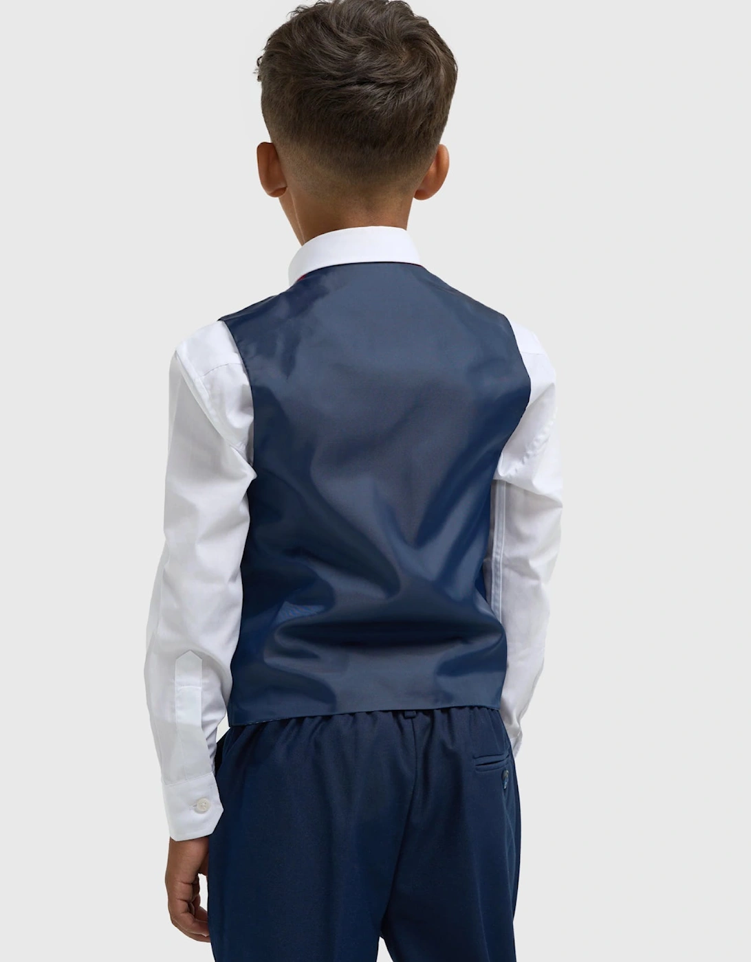 Boys ‘Jefferson’ Navy Blue 3 Piece Occasion Suit
