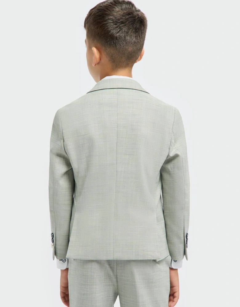 Boys ‘Camden’ Sage Green 3 Piece Occasion Suit