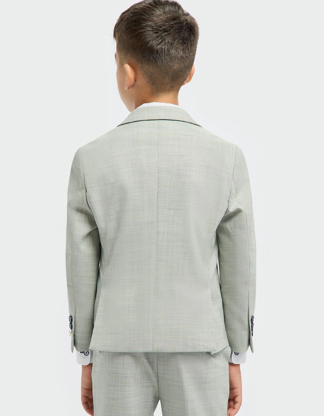 Boys ‘Camden’ Sage Green 3 Piece Occasion Suit