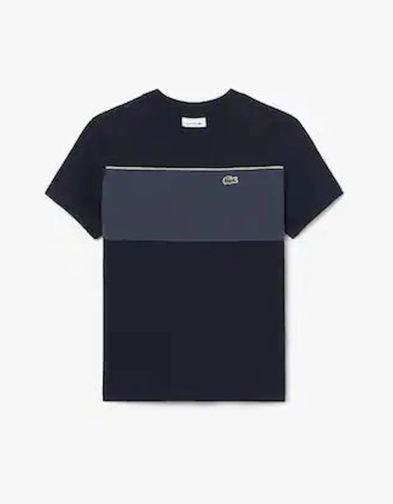 LACOSTE BOYS BLACK T SHIRT 847439