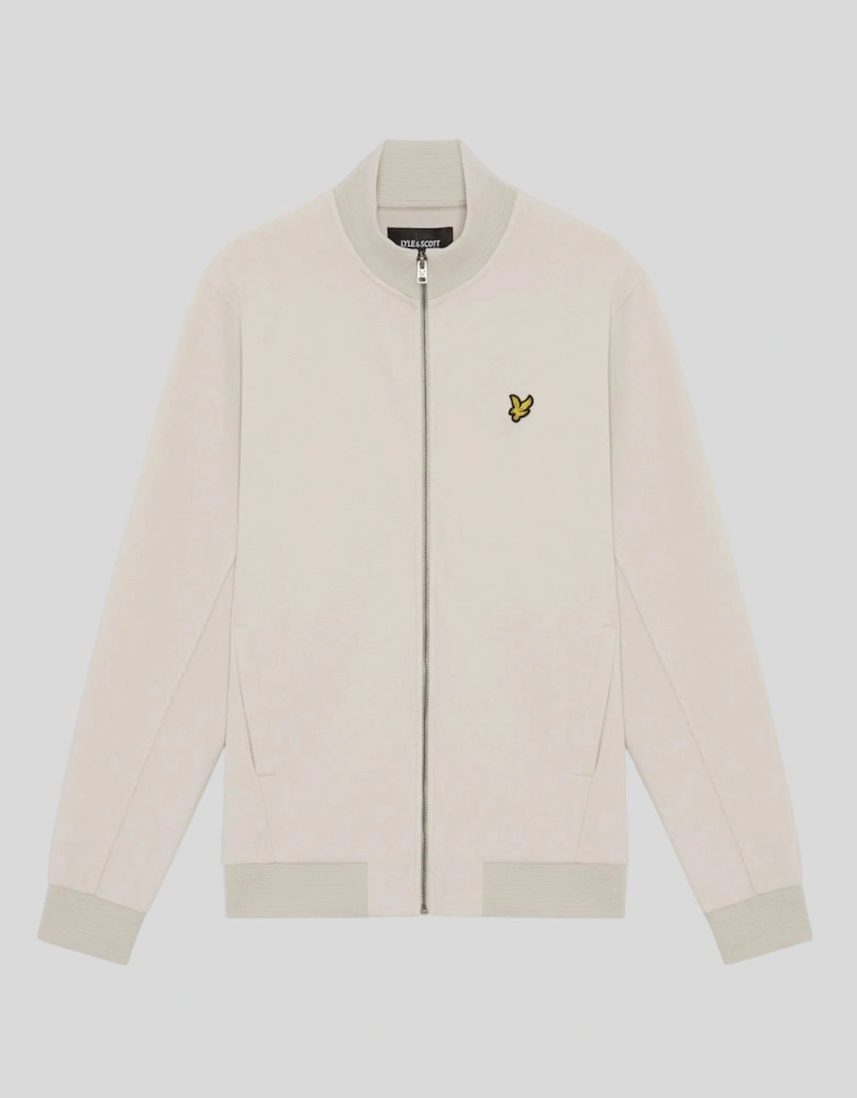Cotton Blend Track Jacket