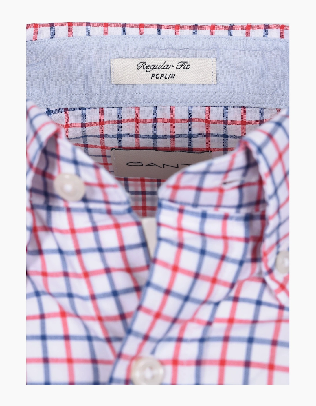 CLASSIC POPLIN LONG SLEEVED SHIRT ROSE/RED