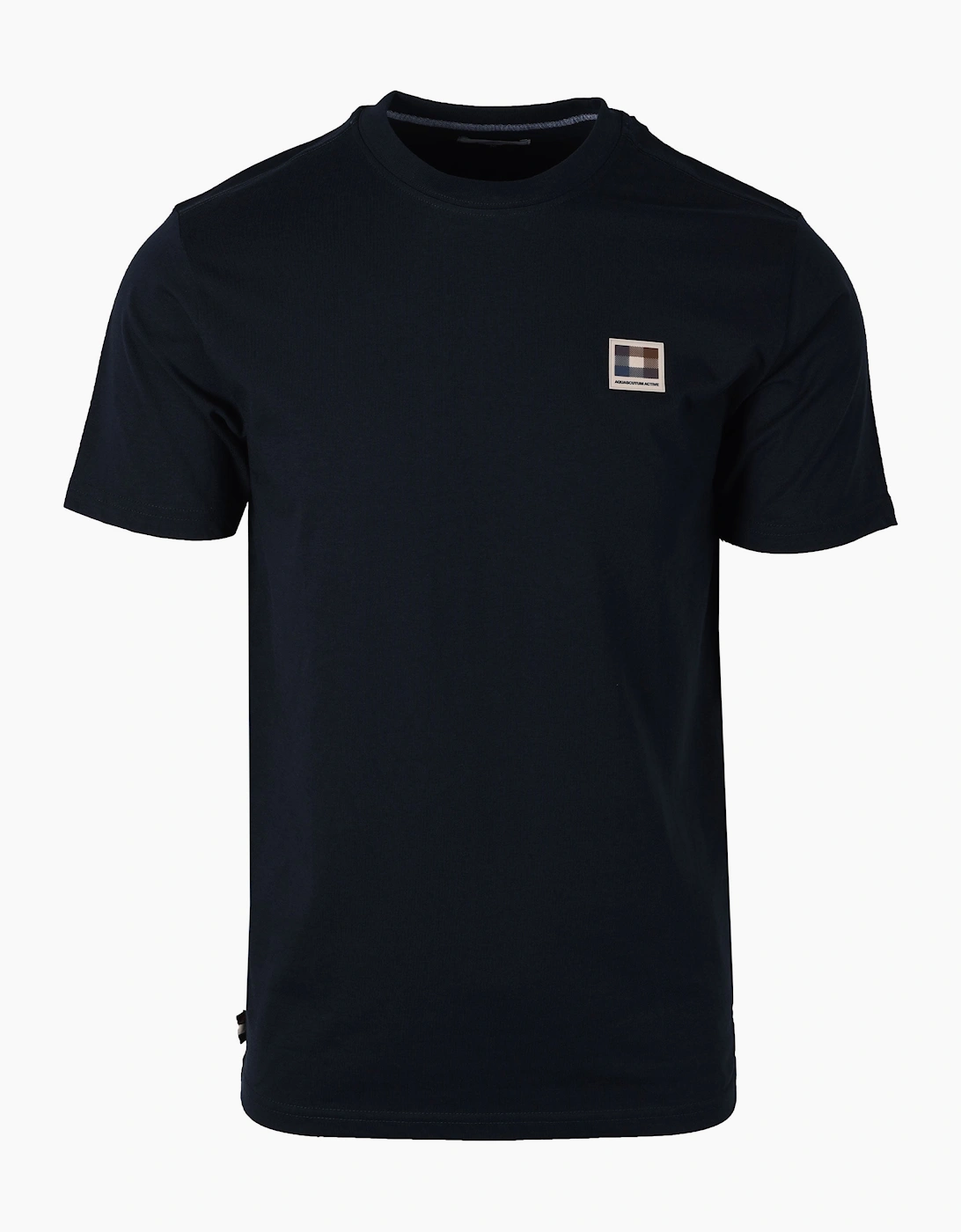 Club Check Patch T-shirt Navy, 4 of 3