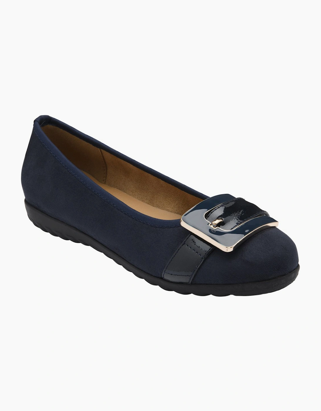 Lotus Women's Navy Tandy Pumps Colour: : Size 6 - Image 3