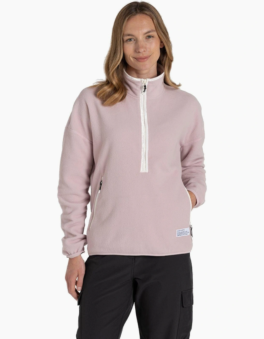 Womens CO2 Renu Half Zip Fleece, 2 of 1