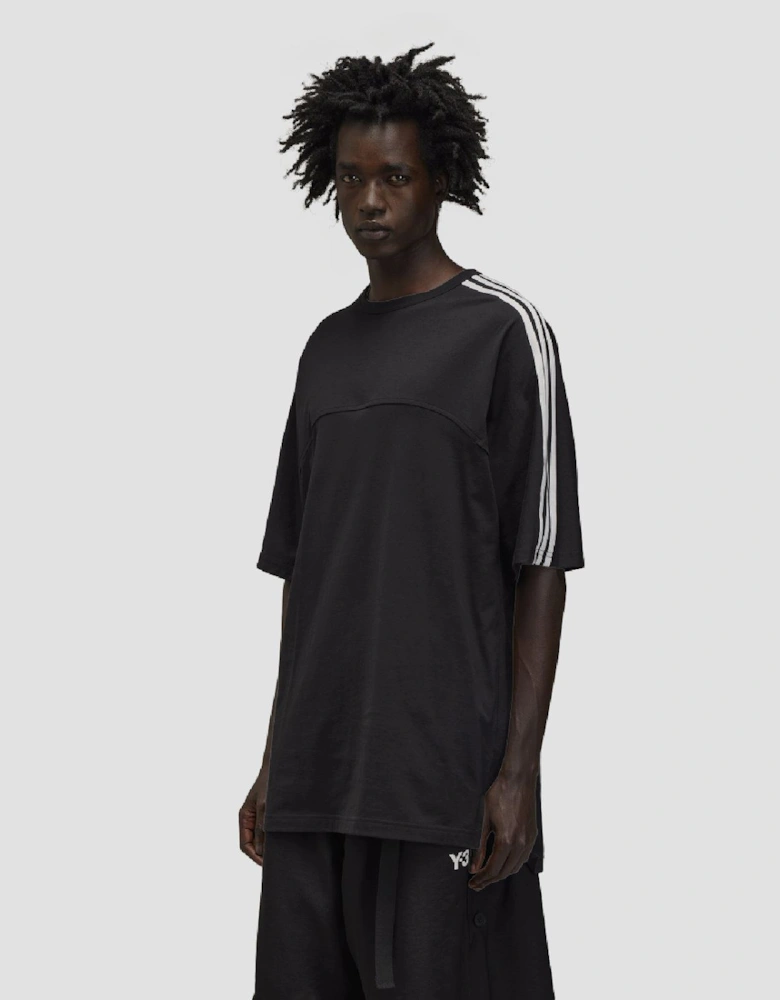 3-Stripes Short Sleeve T-Shirt - Mens 3 Stripes Short Sleeve T-Shirt