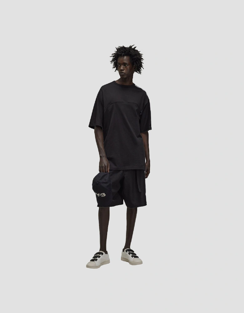 3-Stripes Short Sleeve T-Shirt - Mens 3 Stripes Short Sleeve T-Shirt