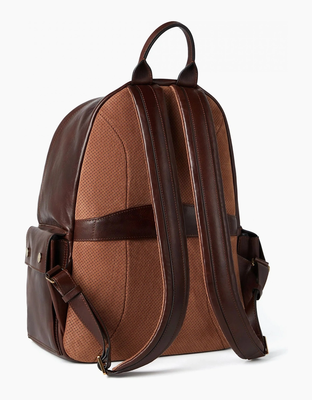 Leather Backpack Brown
