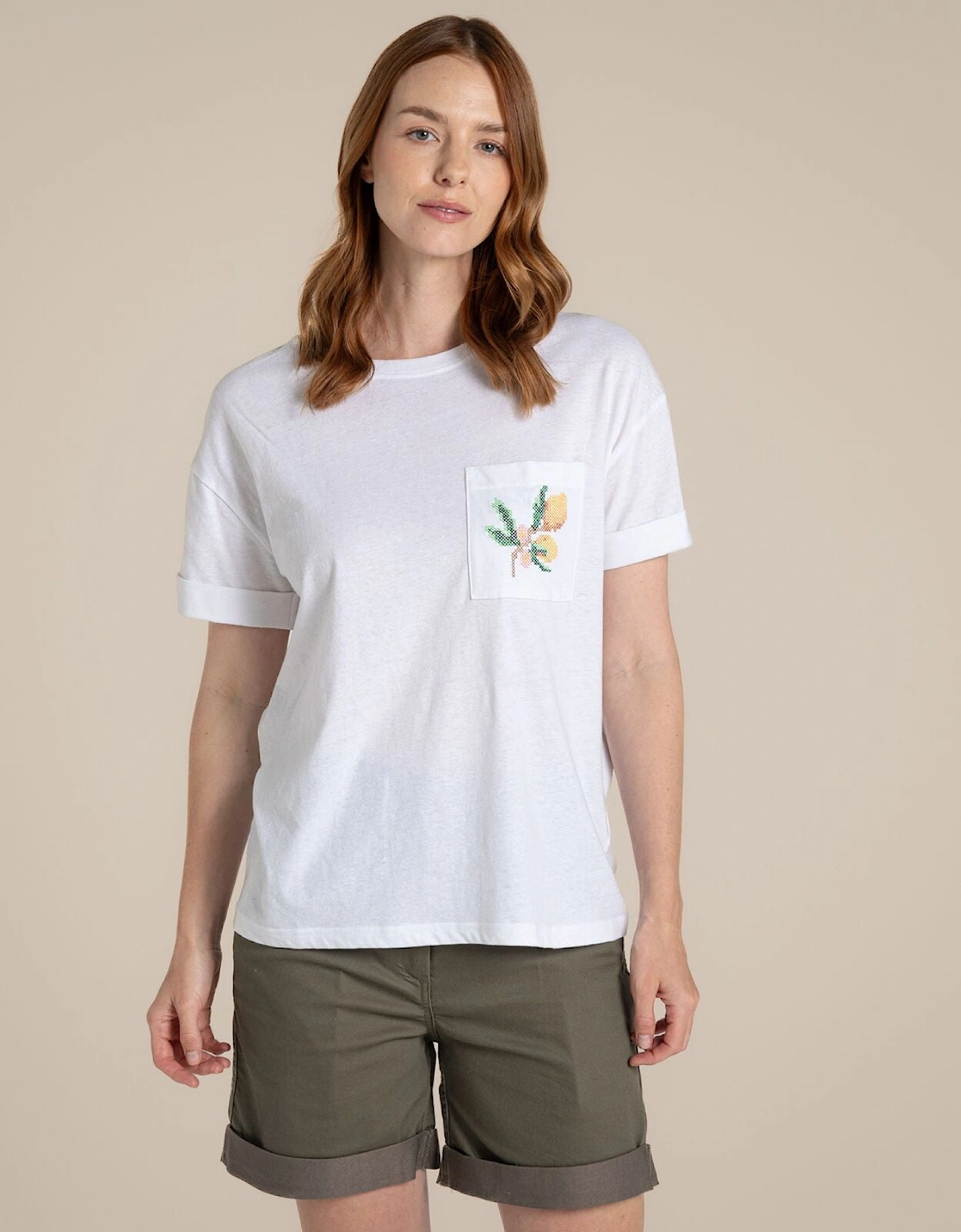 Womens Maya Anti-Insect Short Sleeve T-Shirt, 2 of 1