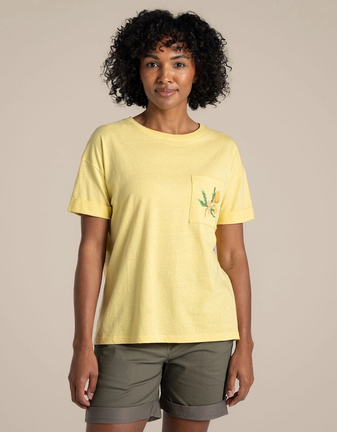 Womens Maya Anti-Insect Short Sleeve T-Shirt, 2 of 1