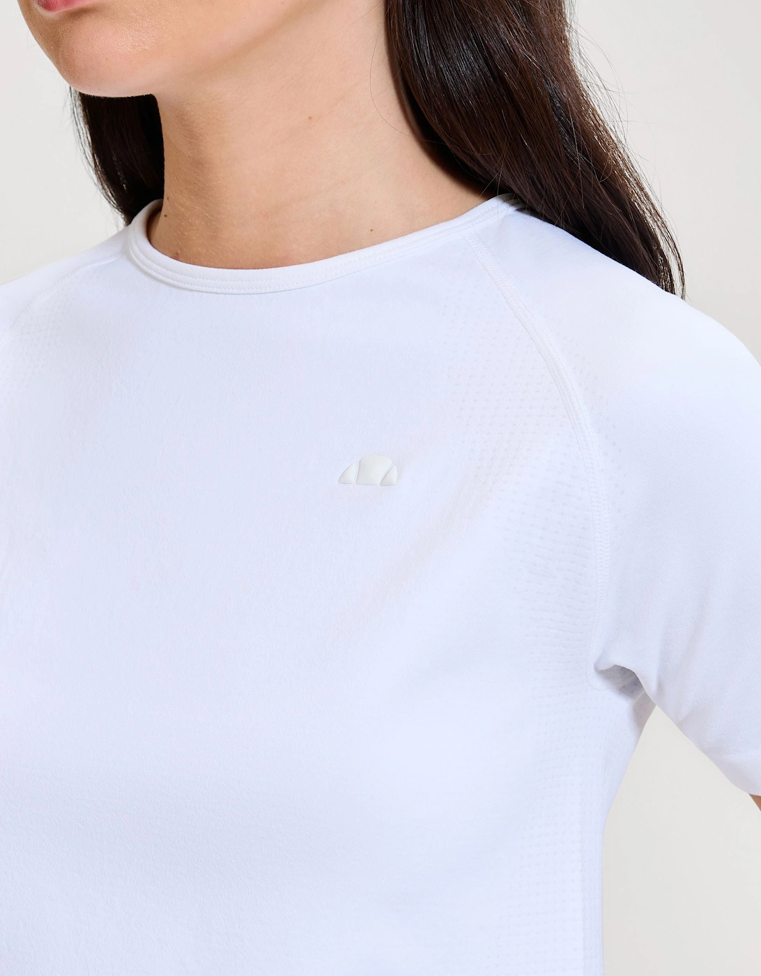 La Bella SS Fitted T-shirt - White