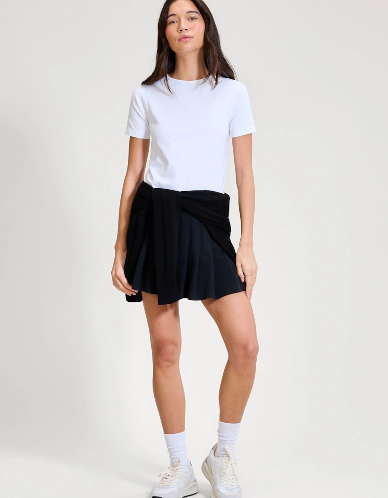 La Bella SS Fitted T-shirt - White