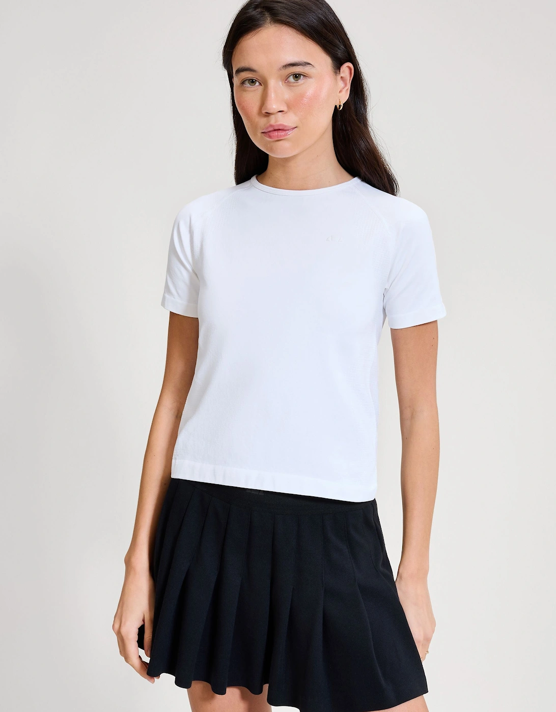 La Bella SS Fitted T-shirt - White