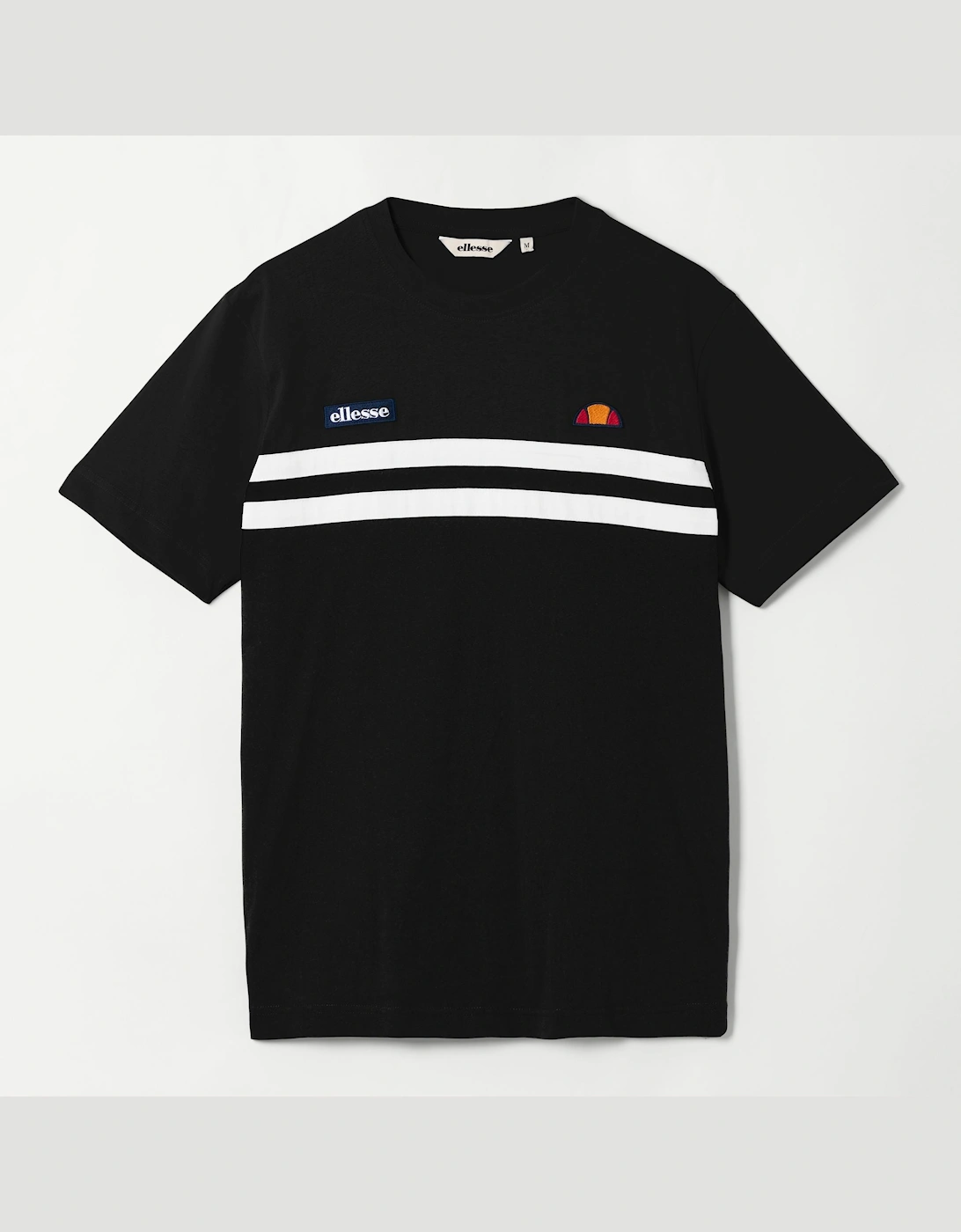 Ellesse Men's Black/Multi Venire Tee - /White - Size: 36
