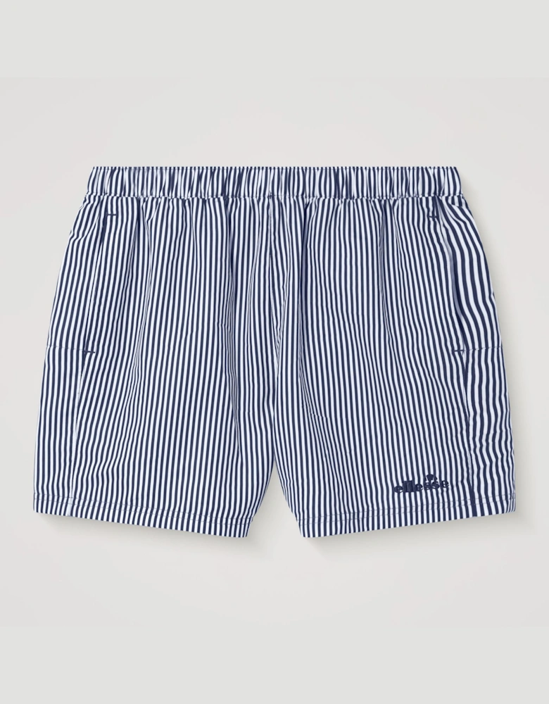 Sylbio Swim Short - White/Navy
