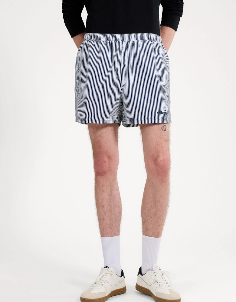 Sylbio Swim Short - White/Navy