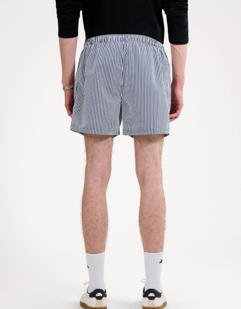 Sylbio Swim Short - White/Navy