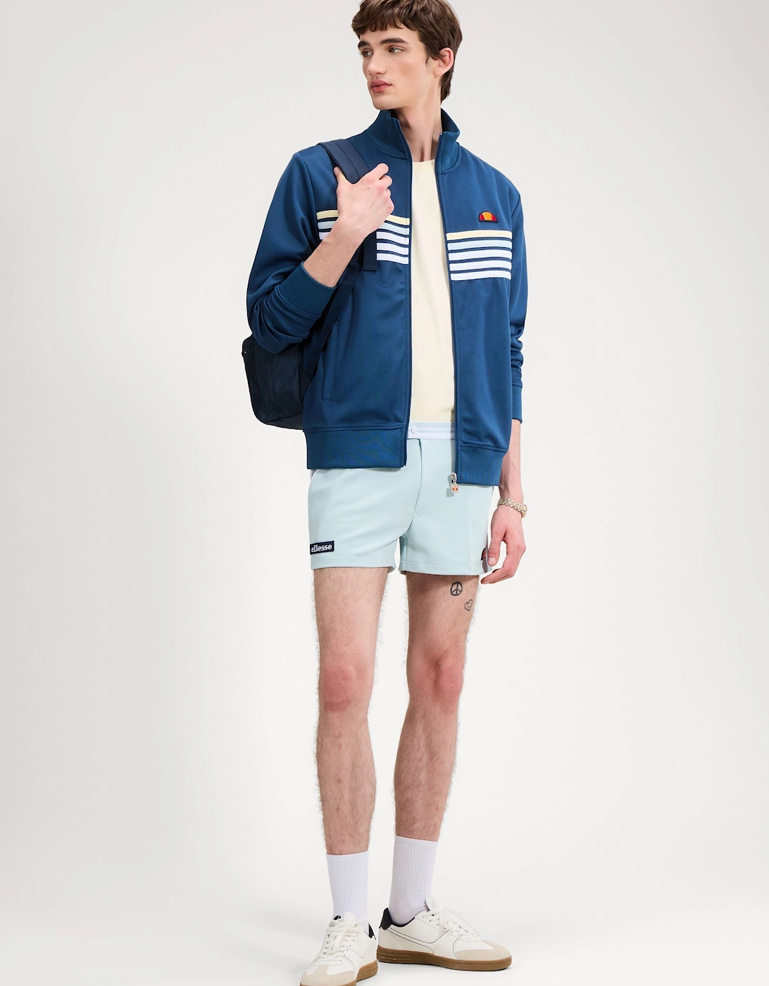 Vicenza Track Jacket - Blue/White
