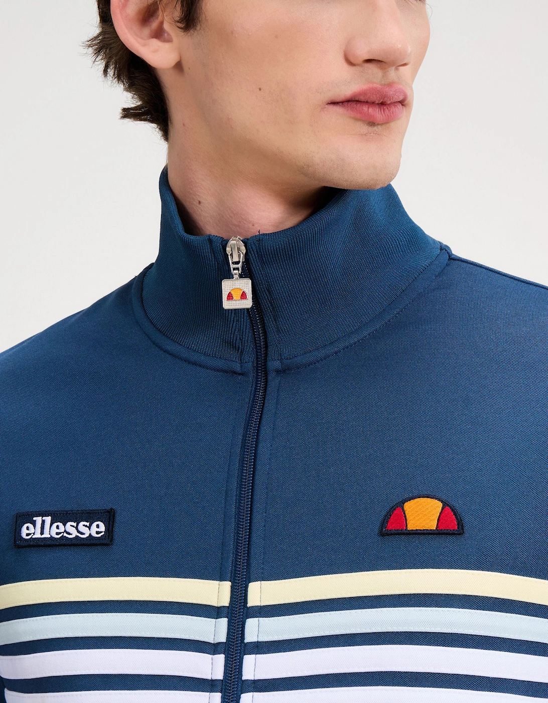 Vicenza Track Jacket - Blue/White